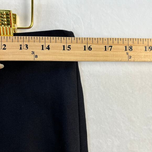 Vince Camuto Black Stretch Dress Pants Smoothing & Darted Flattering Fit, SZ 6 - Picture 11 of 12